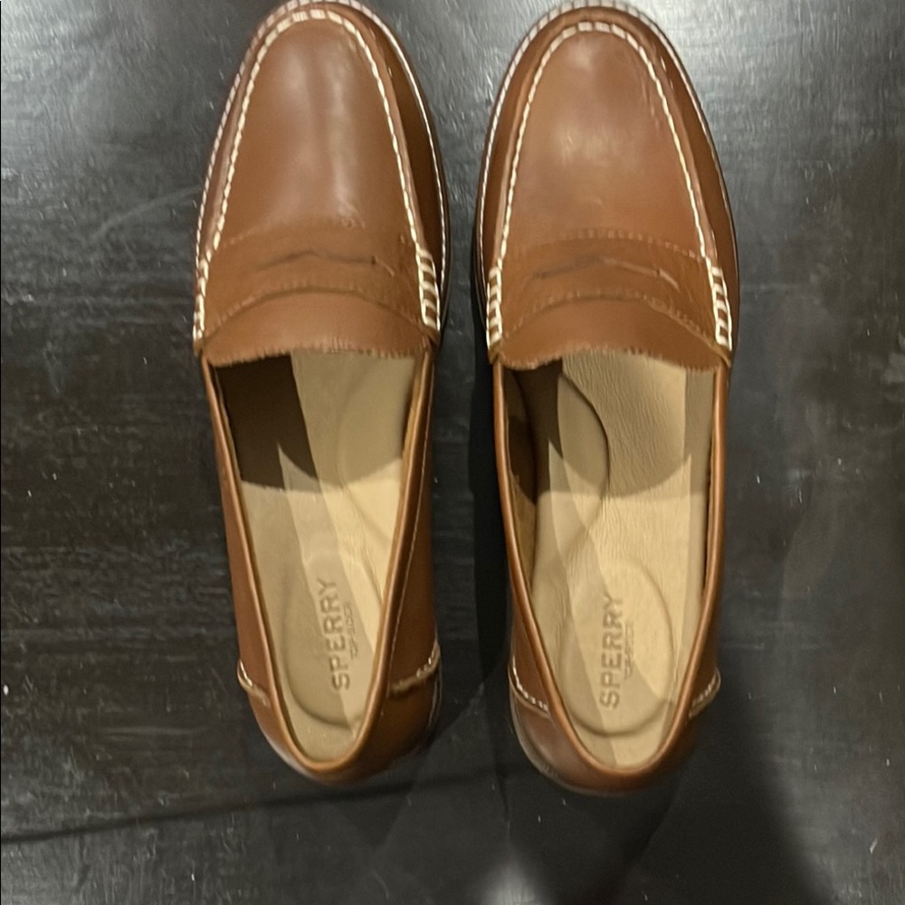 Sperry Brown Leather Loafers